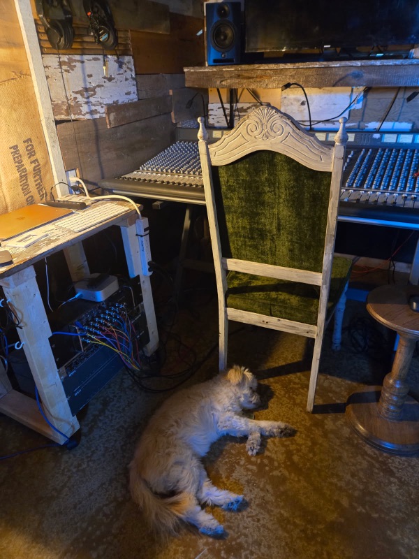 The control room at Time Out of Mind